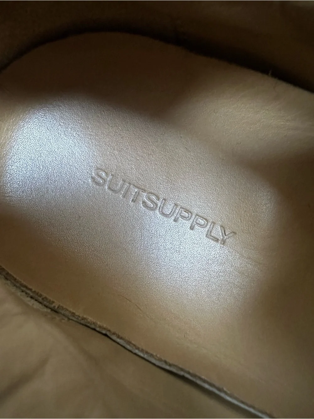 SuitSupply Minimalist Sneakers in White Calf Leather